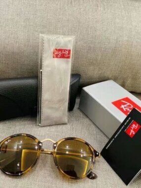 Ray-Ban 2447 Round Brown Tortoiseshell 49MM